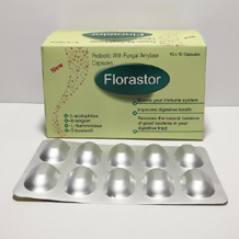  top pharma franchise products of Positive Medicare  -	capsules florastor.jpg	